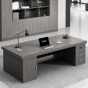 Nóng melamine lưu trữ Bàn văn phòng đồ nội thất nghiên cứu nhà duy nhất điều hành tủ bàn máy tính bàn ngăn kéo bằng gỗ Bàn văn phòng - Product Image 1