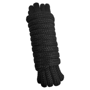 Ensemble de 4 cordes d'amarrage en nylon noir 12 mm x 4,6 m, emballées en boîte, pièces et accessoires - Product Image 3