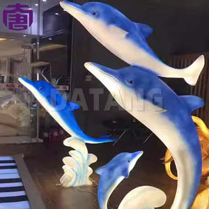 Lumière décorative LED en forme de dauphin pour l'extérieur, créant une ambiance de bord de mer fantaisiste pour les parcs côtiers et les zones touristiques nocturnes - Product Image 1