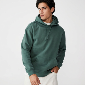 Men's Customizable Logo Print Half Zip Hoodies High Quality Comfortable Knitted Velour Oversized Winter Wear Color Blocking - Product Image 1