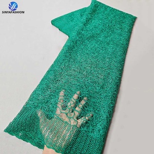 Nouveau Tissu en Dentelle Guipure <span class=keywords><strong>Blanche</strong></span> Sinya, <span class=keywords><strong>Broderie</strong></span> 5 Yards, Dentelle Soluble dans l'Eau Écologique, Dentelle Cordon Africaine Traditionnelle de Luxe - Product Image 4