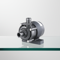 Bomba de agua de CC de onda sinusoidal sin escobillas ZKSJ DC45D 24V 850L/H 12M de altura de elevación para estanques solares y refrigeración de servidores ODM OEM
