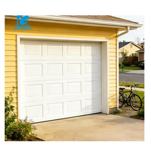 Porte de <span class=keywords><strong>garage</strong></span> <span class=keywords><strong>sectionnelle</strong></span> moderne personnalisée à panneaux pleins, isolée, électrique, pour <span class=keywords><strong>garage</strong></span> résidentiel - Product Image 5