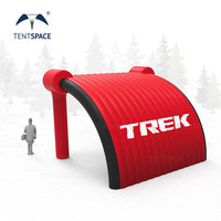 Cabine d'événement de structure gonflable de 20 pieds avec impression personnalisée