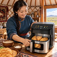 Friteuse à air chaud pour la maison, température de 80 à 200 °C, poids brut de 11600 g, appareil de cuisine, fourniture du fabricant, KA23075