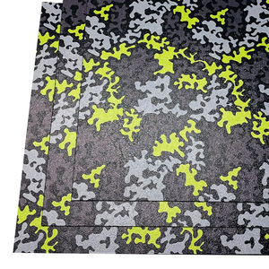 Tactische Jachtlichten DIY Camouflage Patroon PVC Brandwerend Materiaal Mes Schede Pistoolholster 600x300x1.5mm CN GUA - Product Image 3