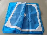 Kain Filter Polypropylene Industri Grosir, Kekuatan Tinggi, Tahan Asam, Reverse Osmosis, 99% Kain Filter Padat