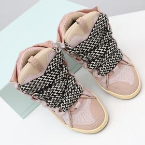 Baskets de créateur de haute qualité, style rétro, décontractées pour hommes, personnalisées, roses, à semelle épaisse, pour femmes, chaussures de marche pour homme - Product Image 1