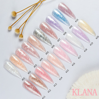 Gel de construction pour ongles 20 couleurs, résistant aux taches, UV LED, marque privée, sans HEMA, Soak Off