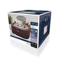 Bestway 60033 Maldives Hydroiet Pro Spa gonflable, baignoire pliable, spa, jacuzzi extérieur