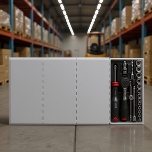 Plastic <b>Storage</b> <b>Box</b> With <b>Tool</b> Organizer For Logistics And Warehouse Use - Product Image 3