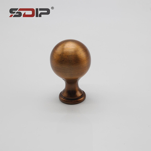 Moderne Kast Garderobe Handvat Knop Enkel Gat Geborsteld Nikkel Paddestoel Vorm Zinklegering Meubelen Lade Knop - Product Image 4