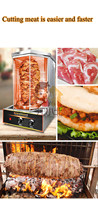 JXB - Nouvelle machine à trancher le shawarma électrique sans fil, couteau à viande rôtie, couteau à kebab électrique