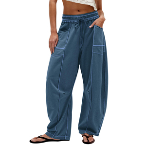 <span class=keywords><strong>Pantaloni</strong></span> da Jogger <span class=keywords><strong>in</strong></span> <span class=keywords><strong>velluto</strong></span> <span class=keywords><strong>a</strong></span> vita alta con tasche <span class=keywords><strong>a</strong></span> vita alta <span class=keywords><strong>pantaloni</strong></span> Casual con coulisse per abiti larghi <span class=keywords><strong>in</strong></span> stile Street estivo - Product Image 2