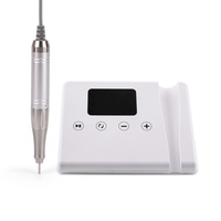 Machine à Manucure Pédicure Électrique Professionnelle Puissante de Bureau 65 W 35000 tr/min pour Ongles Acryliques, Marque Privée
