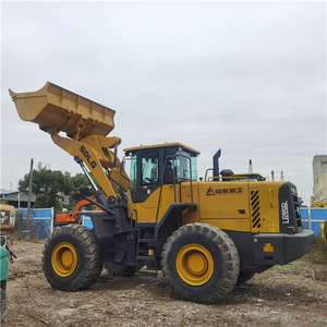 Chargeuse sur pneus SDLG L956F d'occasion de 5 tonnes, chargeuse frontale chinoise d'origine, machine de terrassement, engin de construction en stock - Product Image 1
