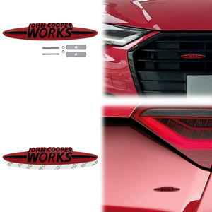 <span class=keywords><strong>Emblema</strong></span> <span class=keywords><strong>de</strong></span> rejilla <span class=keywords><strong>de</strong></span> Metal para coche, pegatina <span class=keywords><strong>de</strong></span> insignia JCW para <span class=keywords><strong>Mini</strong></span> <span class=keywords><strong>Cooper</strong></span> R50 R53 R56 R60 F55 F56 John <span class=keywords><strong>Cooper</strong></span> - Product Image 4