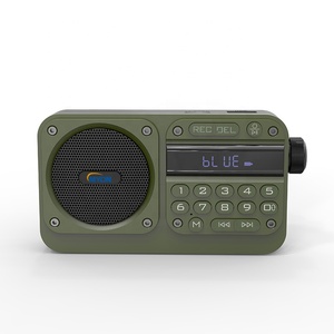 Tai Nghe TF USB Đa Năng Âm Thanh Nổi Mini Kích Thước Nhỏ Radio Gia Đình <span class=keywords><strong>Bluetooth</strong></span> FM Radio Cầm Tay Numerique Có Màn Hình - Product Image 1