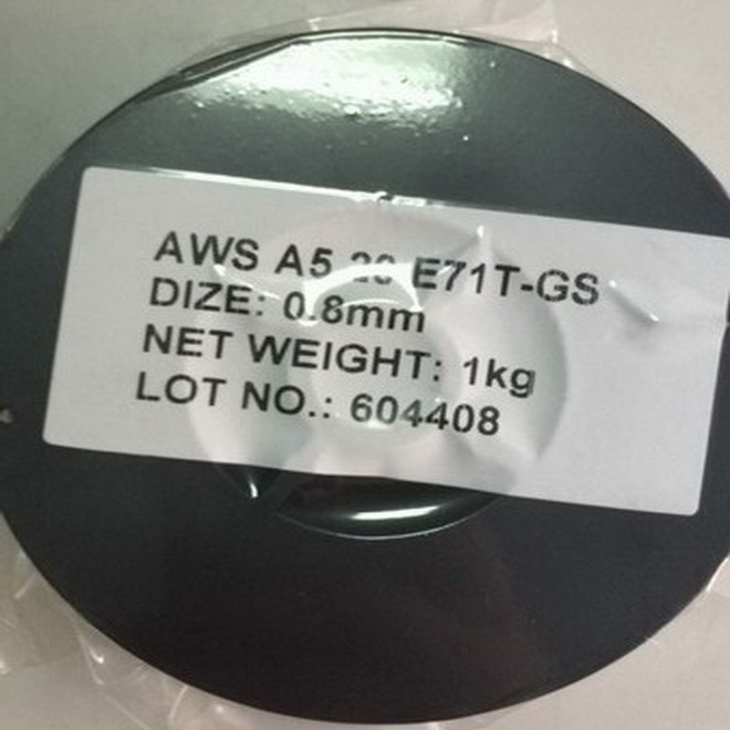 0,8 мм 1 кг катушка сварочная проволока с флюсовой сердцевиной AWS A5.20 E71T-GS