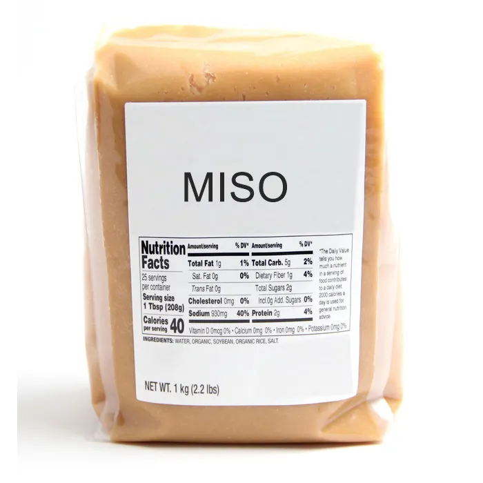 Miso Paste Japanese Food Ingredients Seasonings White Miso Paste