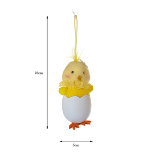 High Quality Custom Artificial Plush <strong>Easter</strong> <strong>Chick</strong> with <strong>Easter</strong> Egg Home Decor Hanging <strong>Chick</strong> for Parties - Product Image 2