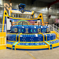 Manège Disco Tagada Nova Rides 24 places DT-24-SC1 pour parcs d'attractions, fêtes foraines et salles de jeux