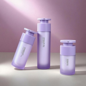 Flacon pompe airless en plastique givré de qualité supérieure, personnalisé, 15 ml, 30 ml, 50 ml, pour emballage cosmétique et soins de la peau - Product Image 6