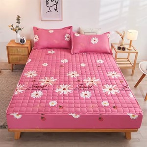 Funda <span class=keywords><strong>de</strong></span> <span class=keywords><strong>cama</strong></span> extraíble y lavable para el hogar, colcha transpirable, Funda <span class=keywords><strong>de</strong></span> colchón, Sábana bajera ajustable, superventas <span class=keywords><strong>de</strong></span> la marca <span class=keywords><strong>de</strong></span> fábrica, número <span class=keywords><strong>de</strong></span> lote del año 2017 - Product Image 4