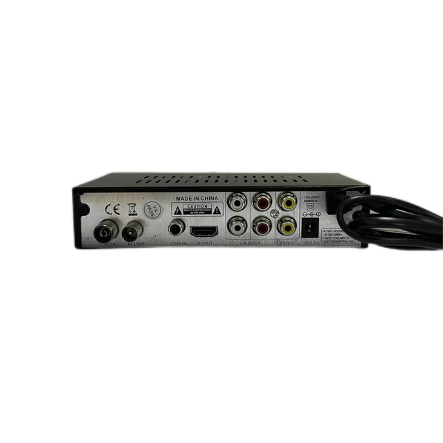 Factory Customization HD Digital Receiver FTA 1080p Satellite Finder Meter H.265 DVB T2