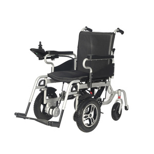 Kursi roda listrik lipat otomatis penuh, alat bantu mobilitas terapi dengan tempat duduk t108-20 50141 - Product Image 2
