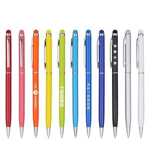 Custom Logo Stylus <b>Ballpoint</b> <b>Pen</b>, 2-in-1 Touch Screen <b>Pen</b> with Soft Rubber Grip, for Office, School & Promotional Gifts - Product Image 5