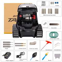 Machine à découper les clés CNC 2M2 TANK 2 Pro TANK II Pro, ajouter des clés de maison, clés Mul-T-lock, clés à fossettes, clés multipoints avec pince FO21 + batterie