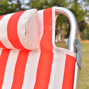 Chaise <span class=keywords><strong>de</strong></span> plage <span class=keywords><strong>chic</strong></span> <span class=keywords><strong>de</strong></span> style brésilien - Aluminium antirouille et poche isolée pour club <span class=keywords><strong>de</strong></span> plage haut <span class=keywords><strong>de</strong></span> gamme et maison d'hôtes <span class=keywords><strong>de</strong></span> luxe - Product Image 5