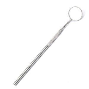 Dental Mouth <b>Mirror</b> Handle Teeth <b>Inspection</b> Cleaning Diagnostic Hygiene Stainless Steel Customised Dental Handle with <b>Mirror</b> - Product Image 2