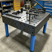 Table de soudage CNC 3D directe usine 1000x800x200mm |   Plateforme en acier à échelle laser pour atelier de fabrication