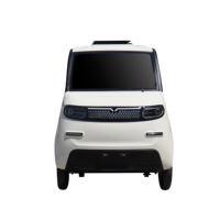 KEYU Mini Voiture Électrique Deux Portes 4 Places pour Adultes