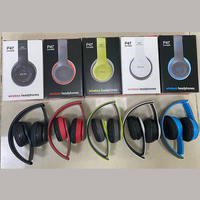 Casque sans fil Bluetooth pliable pour téléphone portable ou ordinateur, avec prise AUX et lecteur de carte TF