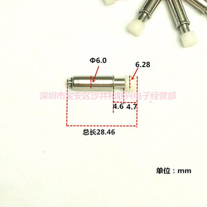 Pasador de Posicionamiento GP-3SS con Cabeza de 6.0mm, Acabado Brillante, Uso General, ICT - Product Image 4
