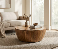 Table basse en bois de style minimaliste moderne de haute qualité pour la maison, table d'appoint de canapé, table centrale, meilleure collection, prix de gros en vrac