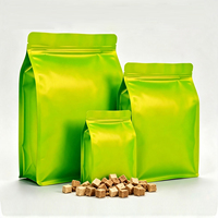 Sachet Doypack Personnalisé à Huit Soudures Latérales, Anti-Humidité, en Feuille d'Aluminium avec Fermeture Éclair pour Emballage d'Aliments Secs, d'Épices et de Noix