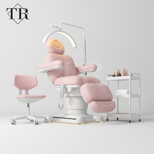 Fauteuil esthétique inclinable Turri Camilla, lit de beauté à 3 moteurs, fauteuil d'esthétique, fournitures d'esthétique, lit de beauté pour spa - Product Image 1