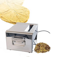 Coupe-feuilles électrique de précision pour les producteurs de cigarettes, machine à couper les feuilles de taille pratique, boîte en carton