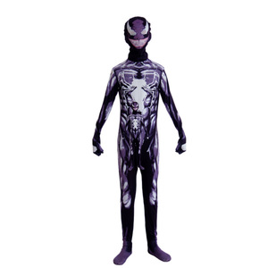 Costume de cosplay d'Halloween Echo, combinaison en spandex unisexe pour enfants, tenue à capuche, combinaison Spider-Man - Product Image 5