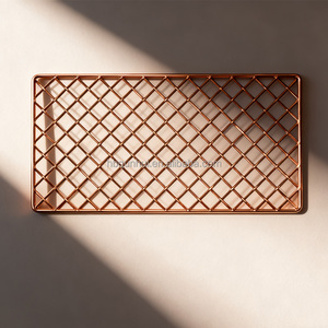 Revêtement mural en maille <span class=keywords><strong>métallique</strong></span> tissée sur mesure en acier inoxydable 304 sophistiqué pour salle de sport, classe A2, soudage, pliage, dé<span class=keywords><strong>coupe</strong></span> - Product Image 2