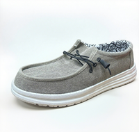 Logo personnalisé hommes minimaliste zéro goutte pieds nus toile pieds nus chaussure hommes décontracté urbain travail bureau Stress mocassins étincelles