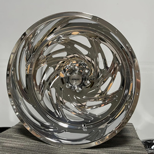 ล้อรถบรรทุกฟอร์จขอบลึกพิเศษแบบโครเมียมขัดเงา XINLAI สำหรับ Ford F-150, Chevrolet Silverado และ RAM 1500 - Product Image 4