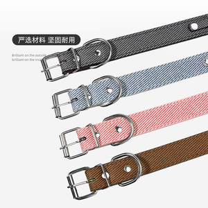 Collares de cuero para cachorros con letras a la moda, Collar de cuero personalizado para mascotas, collares ajustables de cuero PU suave para perros cachorros - Product Image 4