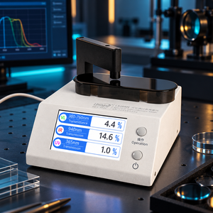 Testeur de transmittance spectrale LS108H pour verre optique épais avec mesure UV, IR et VLT jusqu'à 20 mm - Product Image 1