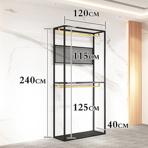 Mens indumento showroom display di visualizzazione vestiti cremagliera uomo vestito di visualizzazione cabinet - Product Image 5