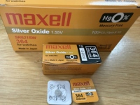 Model 377 1.55V Silver Oxide Button Cell Battery 6.8mm X 2.6mm 26Wh 0.38g ROHS Compliant MSDS Available for Home Appliances